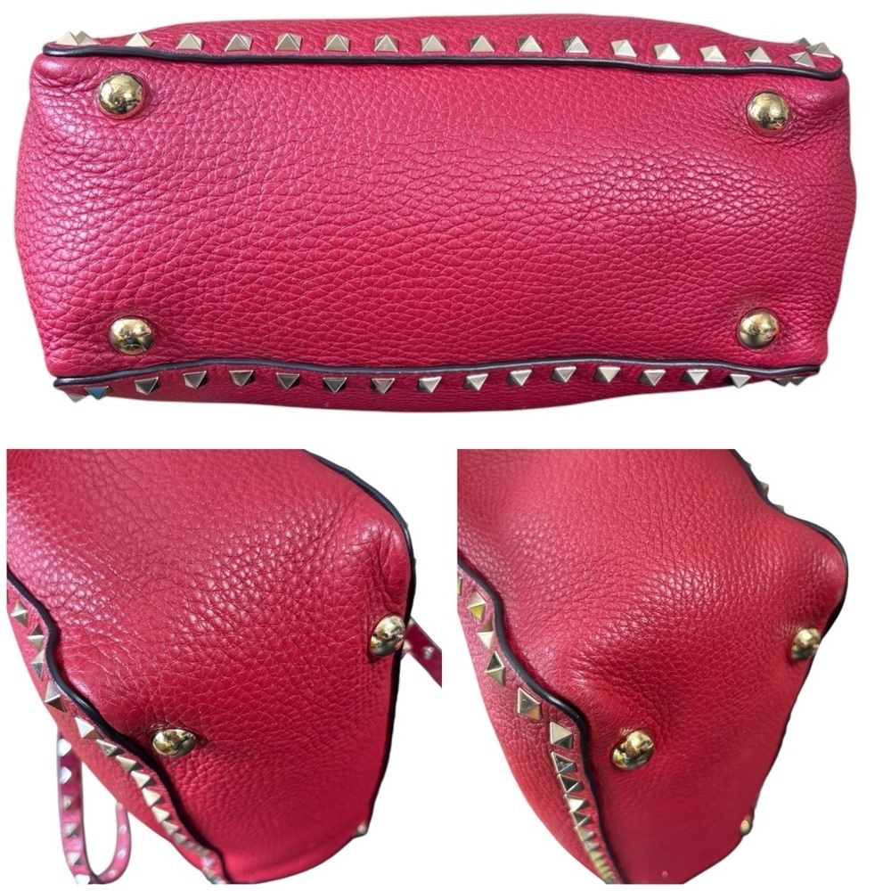 Valentino Garavani Rockstud Two Way – ORO Red Colorway – With Accessory Set - Picture 7 of 13